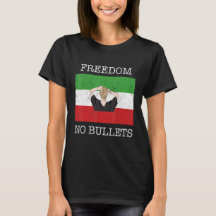 Camiseta Mulher-chefe iraniana apoia mulheres mulheres iran