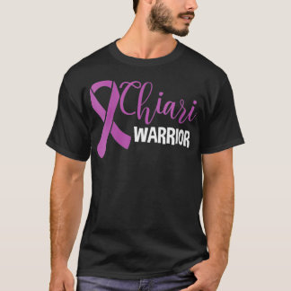 Camiseta Mulher Chiari Guerreiro Roxo Ribbon Chiari Malform