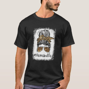 Camiseta Mulher Clássica Memória Vida Mensagem Cabelo Mensa
