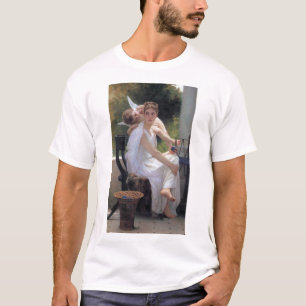 Camiseta Mulher com Cupido, Bouguereau