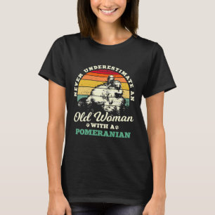 Camiseta Mulher com Pomeraniana