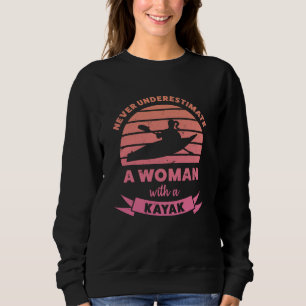 Camiseta Mulher com uma Esposa Kayak Engraçada
