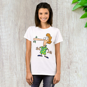 Camiseta Mulher Contando Mentiras