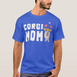 Camiseta Mulher Corgi Mama Funny Corgi Proprietária de Cach