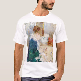 Camiseta Mulher costurando, Berthe Morisot