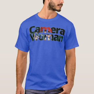 Camiseta Mulher da Câmera