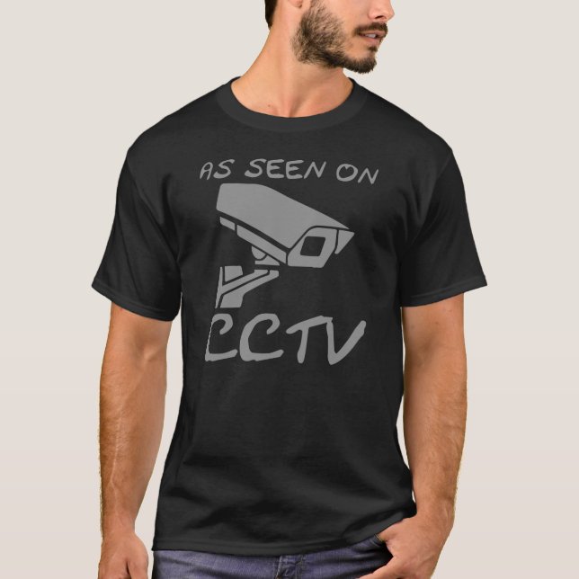 Camiseta Mulher-da em Abbildung CCTV (Frente)