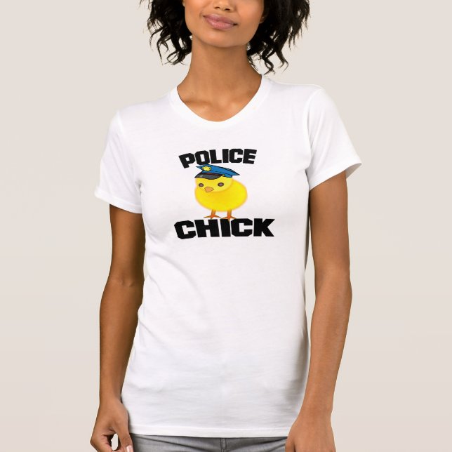 Camiseta Mulher da Polícia (Frente)