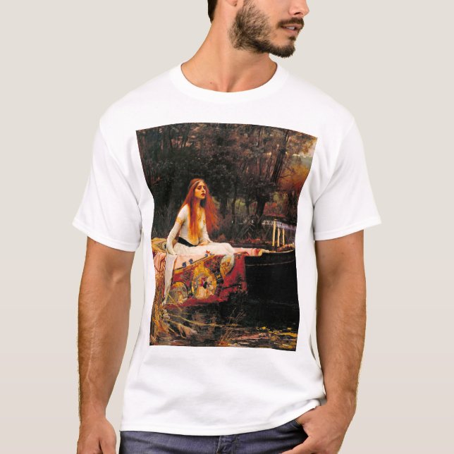 Camiseta Mulher-d'água de Shalott (Frente)