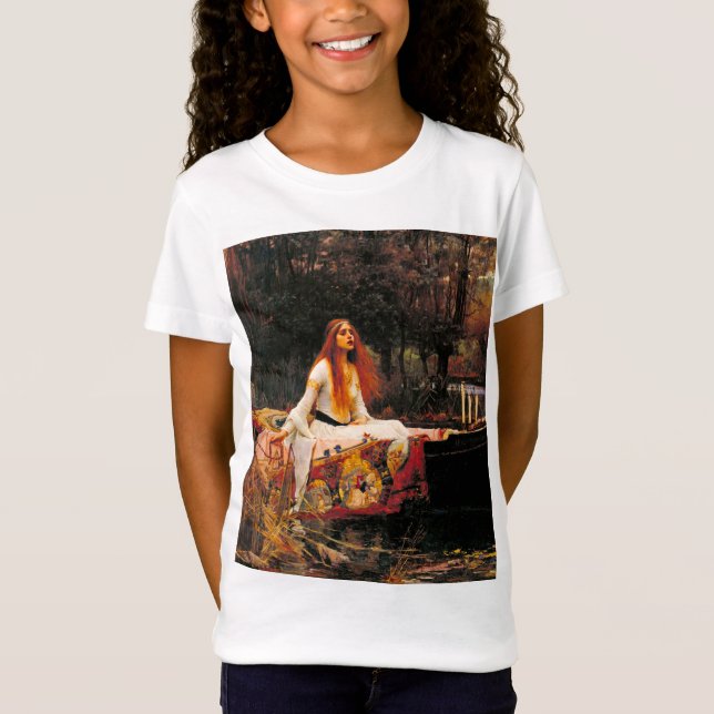 Camiseta Mulher-d'água de Shalott (Frente)