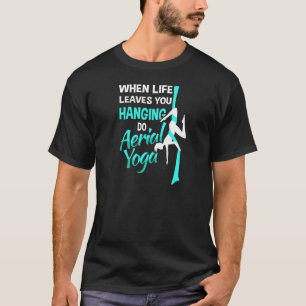 Camiseta Mulher: Dançarina da Seda Aérea Aerialista e Yoga