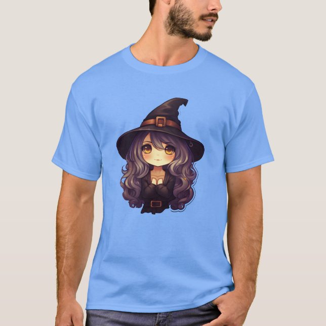 Camiseta Mulher das Bruxas Halloween (Frente)