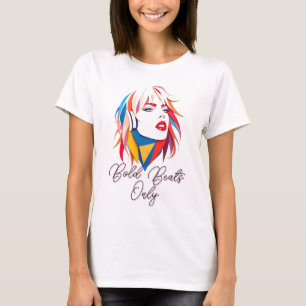 Camiseta Mulher de Arte Pop vibrante