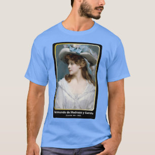 Camiseta Mulher De Branco 1880 Figurativo ART