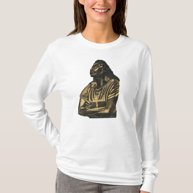 CAMISETA MULHER DE COR (Frente)