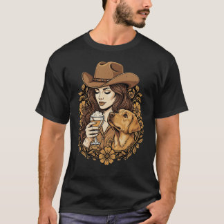 Camiseta Mulher de Desenho Animado Clássico e Amor de Cacho