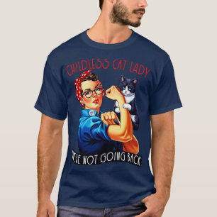 Camiseta Mulher De Gato Sem Filhos Não Voltava