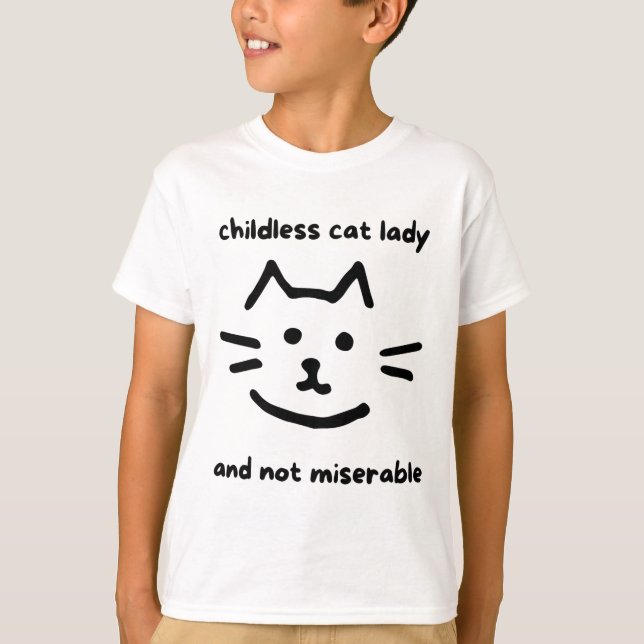 Camiseta Mulher De Gato Sem Fios Sem Fios, Sem Miseráveis,  (Frente)