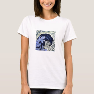 Camiseta Mulher de Hokusai