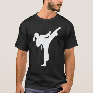 Camiseta Mulher de karatê clássico