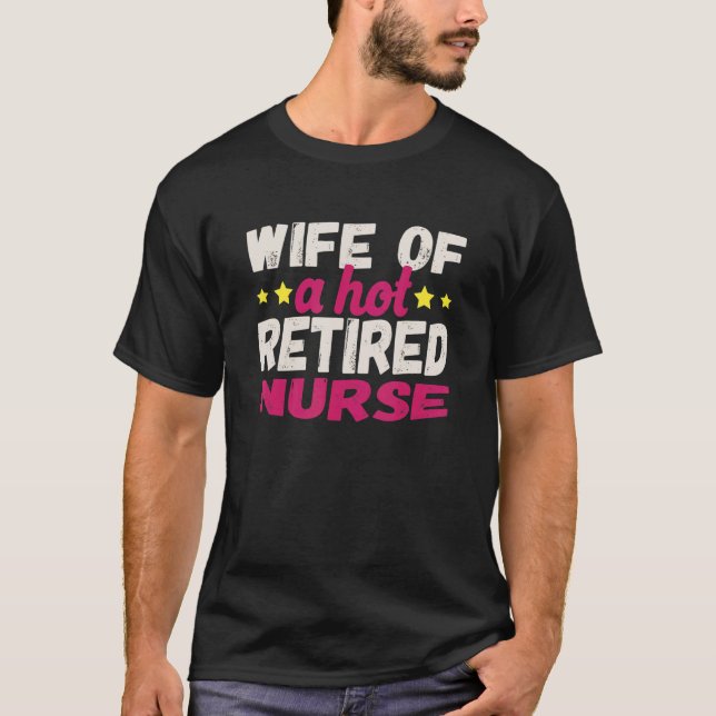 Camiseta Mulher de uma enfermeira reformada (Frente)