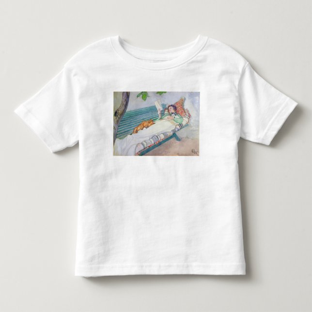 Camiseta Mulher deitada em um banco, 1913 (Frente)