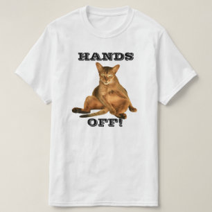 Camiseta Mulher desagradável, nenhum agarramento do gatinh