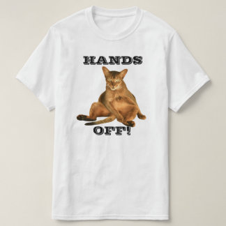 Camiseta Mulher desagradável, nenhum agarramento do gatinho