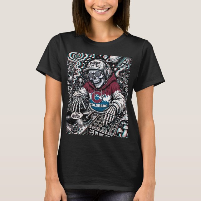 Camiseta mulher Dj Colorado (Frente)