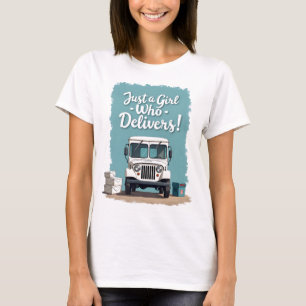 Camiseta Mulher do Correio - Apenas uma Garota que Entrega!