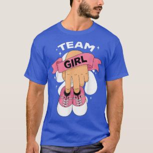 Camiseta Mulher do time de revelação de gênero