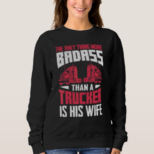 Camiseta Mulher dos Motoristas de caminhão Badass