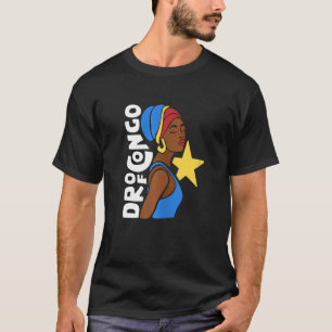 Camiseta Mulher Drª República Democrática Congo Herito Afri