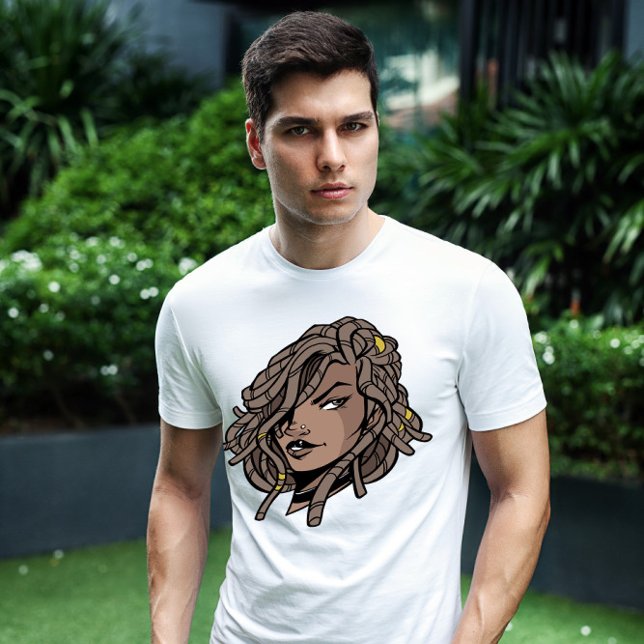 Camiseta Mulher Dreadlocks (Criador carregado)