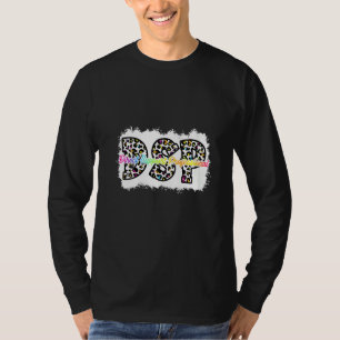 Camiseta Mulher Dsp Life Rn Cna Enfermeira Boho Leopard Dsp