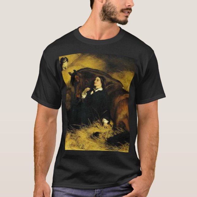 Camiseta Mulher e Cavalo (Frente)