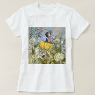 Camiseta Mulher e Dandelions