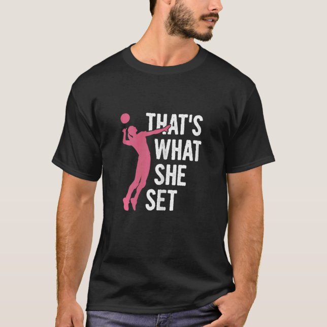 Camiseta Mulher é isso que ela armou para um Gi de Voleibol (Frente)