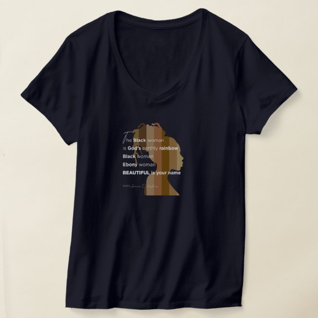 Camiseta "Mulher Ébano" (Postura )