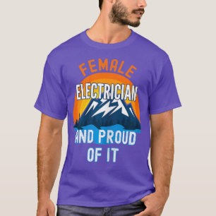 Camiseta Mulher: Elétrica E Orgulhosa De