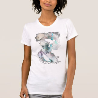 Camiseta Mulher em Aquarela