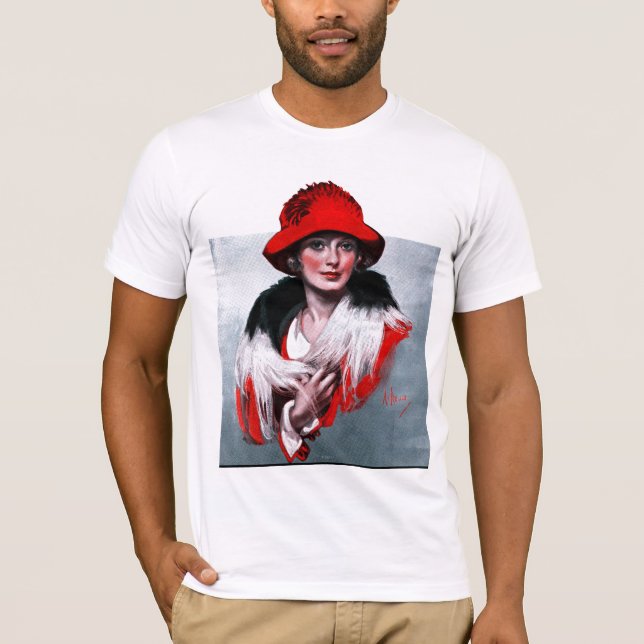 Camiseta Mulher em Red Hat (Frente)