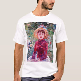 Camiseta Mulher em Vermelho, Berthe Morisot