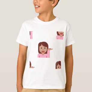 Camiseta mulher emoji