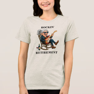 Camiseta Mulher Engraçada Aposentadoria