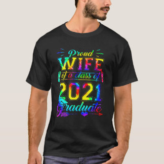 Camiseta Mulher Engraçada Esposa Orgulhosa De Uma Classe De