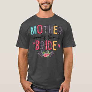 Camiseta Mulher engraçada mãe da noiva celebrati