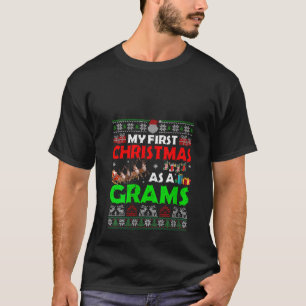Camiseta Mulher Engraçada Minha rua De Natal Como Gramas Ug
