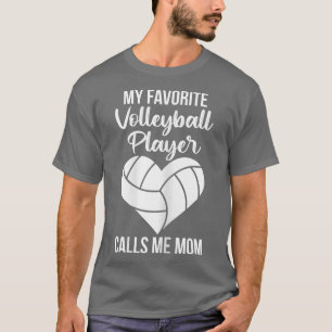 Camiseta Mulher: Equipe de Voleibol Cota para Mãe de um Vol