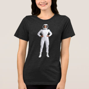 Camiseta Mulher Espacial